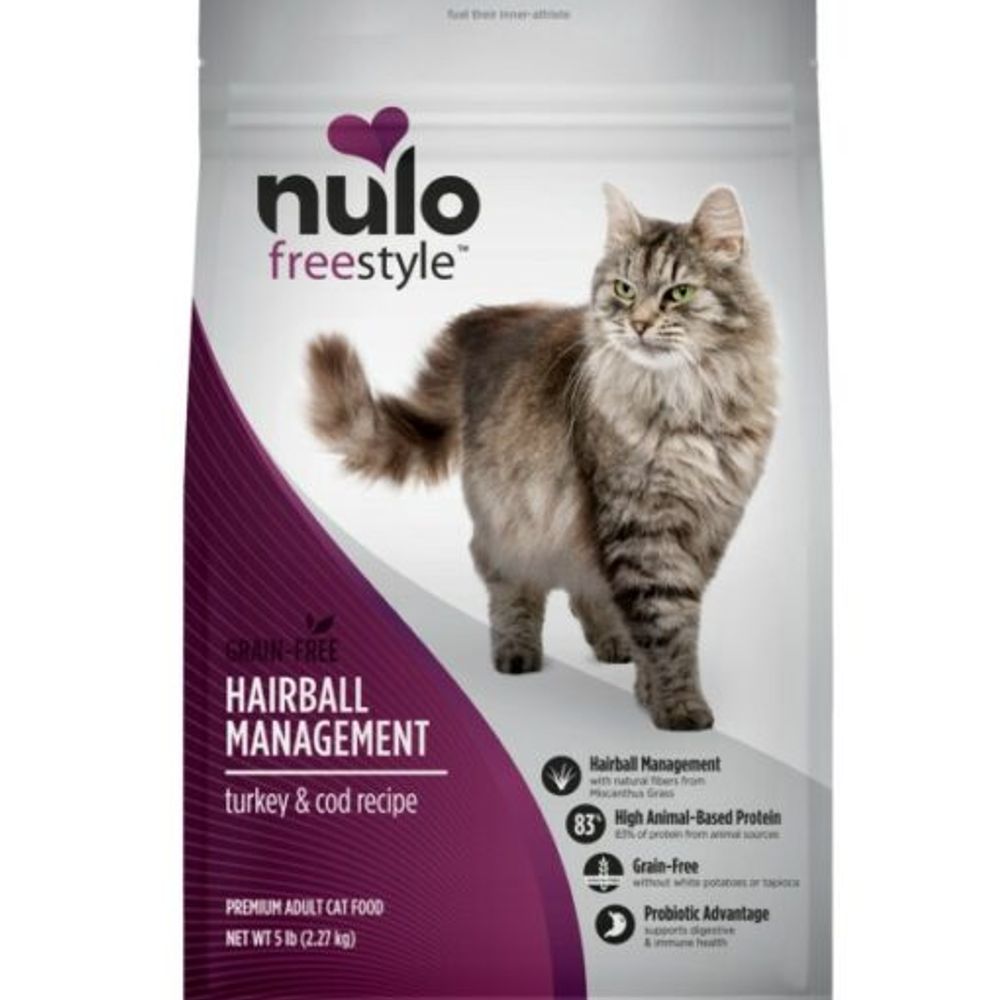 Nulo, Freestyle High-Protein Hairball Turkey & Cod Recipe Cat Food