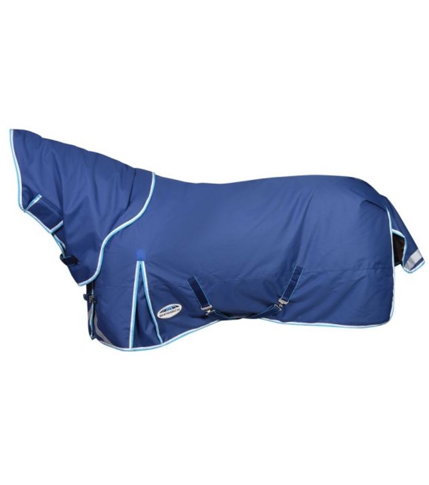 Weatherbeeta, Blue & White Comfitec Medium Ultra Tough III Detach-A-Neck