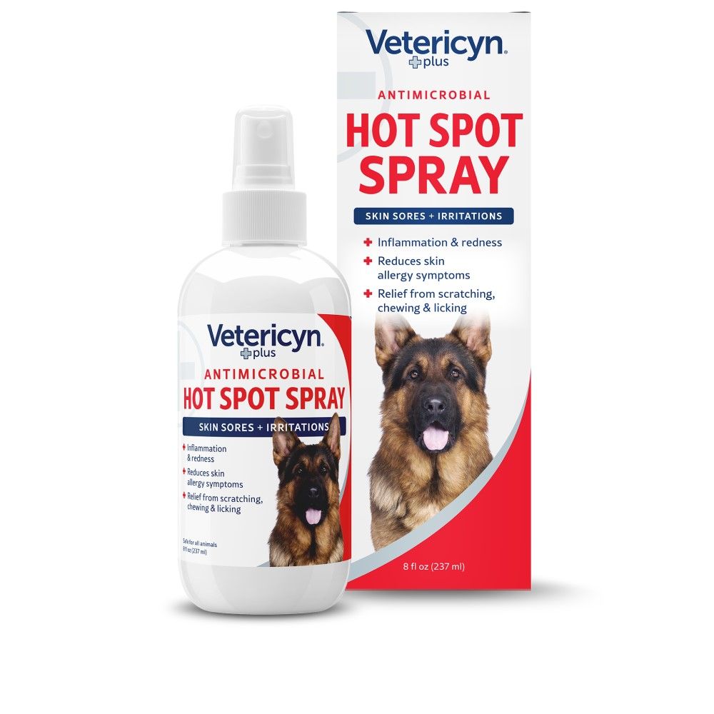 Vetericyn, Plus Antimicrobial Hot Spot Spray, 8 oz