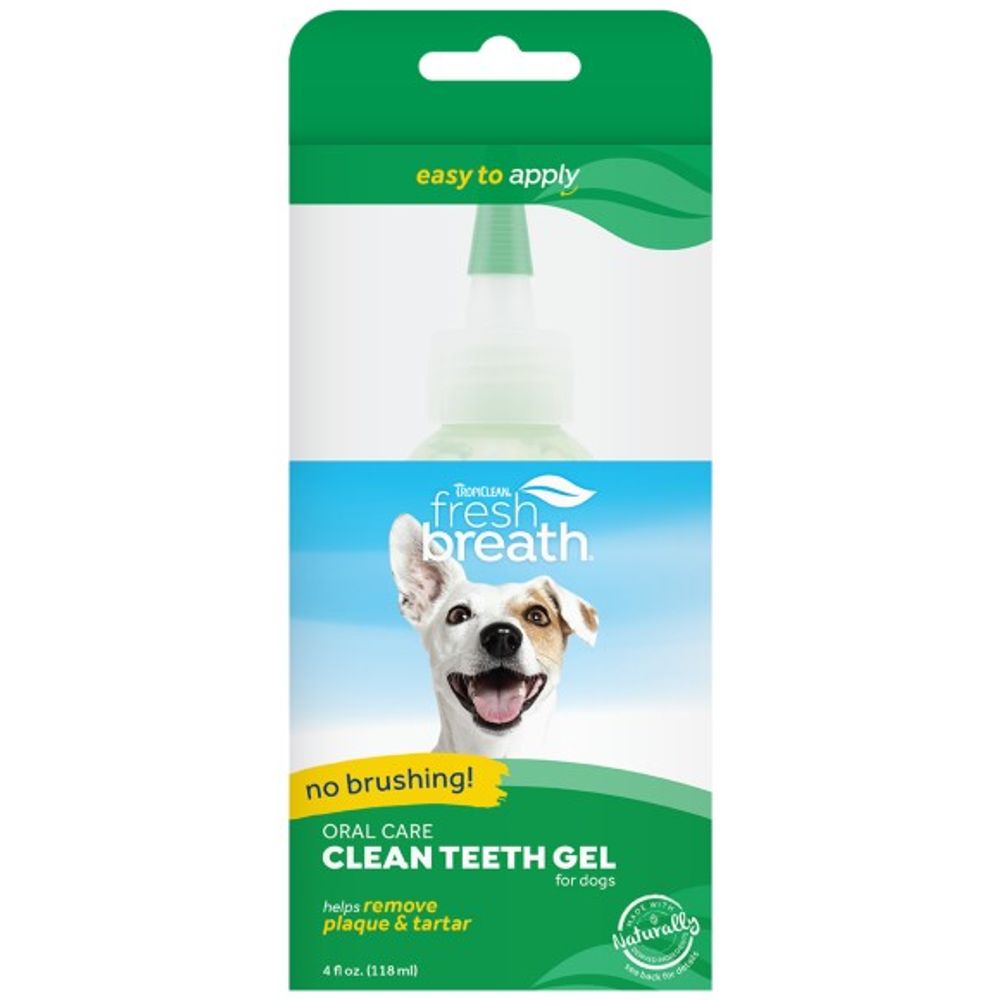 Tropiclean, Fresh Breath Oral Care Gel For Dogs, 4 oz