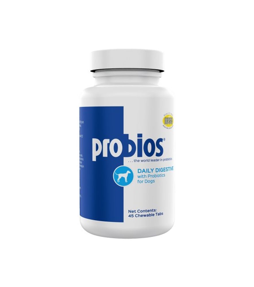 Probios, Daily Digestive with Probiotics for Dogs Tablets, 45 ct