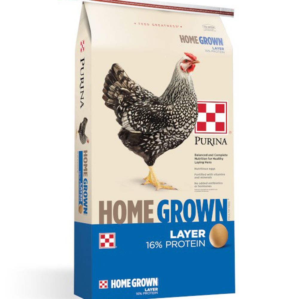 Purina, Home Grown 16% Protein Layer Crumble, 40 lb