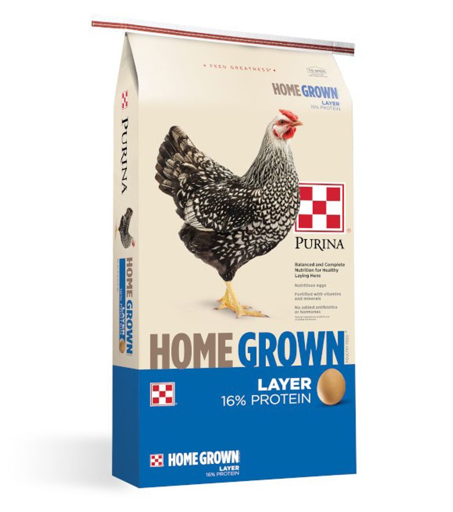 Purina, Home Grown 16% Protein Layer Crumble, 40 lb