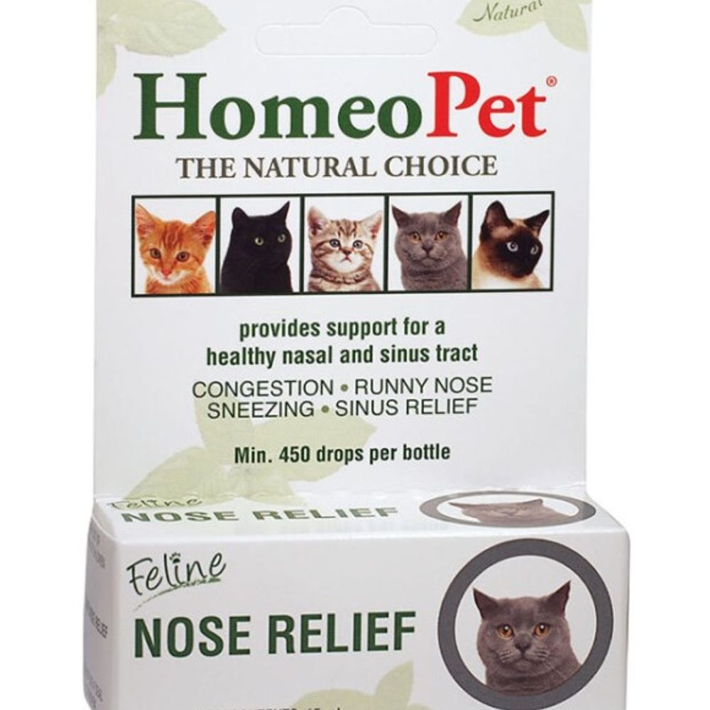 Homeopet, Feline Nose Relief, 15 ml