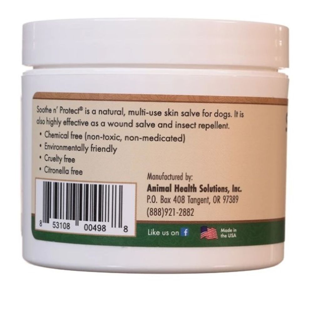 Animal Health Solutions, Soothe N' Protect Ointment For Dogs, 3 oz