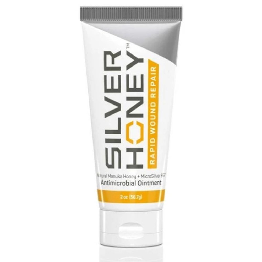 Silver Honey, Antimicrobial Hot Spot & Wound Care Ointment, 2 oz