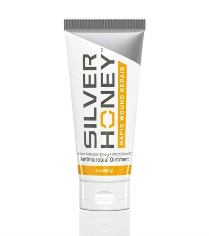 Silver Honey, Antimicrobial Hot Spot & Wound Care Ointment, 2 oz