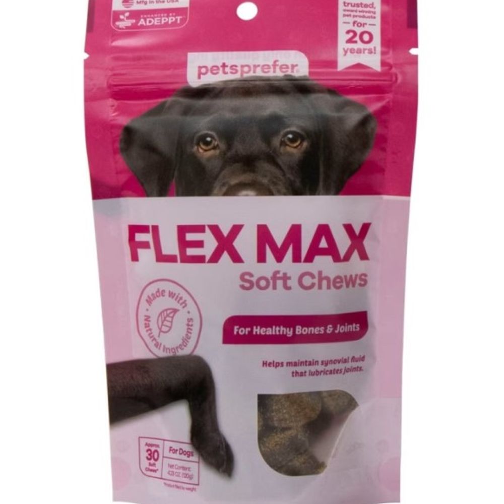 PetsPrefer,Flex Max Soft Chews For Dogs, 30 ct