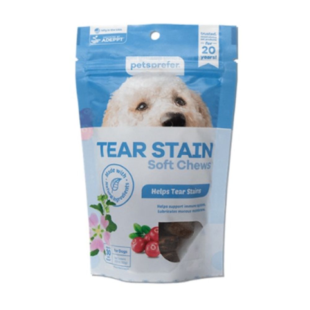 PetsPrefer, Tear Stain Soft Chews For Dogs, 30 ct