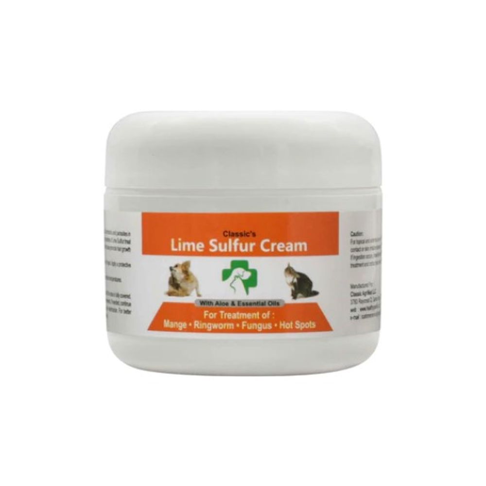 Healthy Paw Life, Lime Sulfur Pet Skin Cream, 2 oz