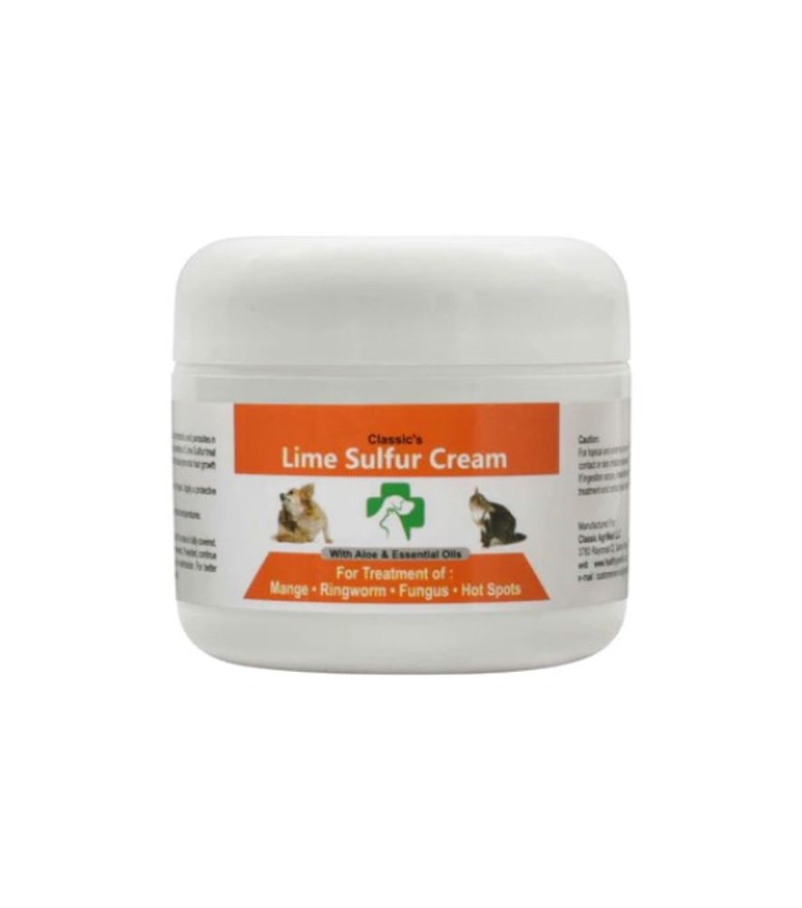 Healthy Paw Life, Lime Sulfur Pet Skin Cream, 2 oz