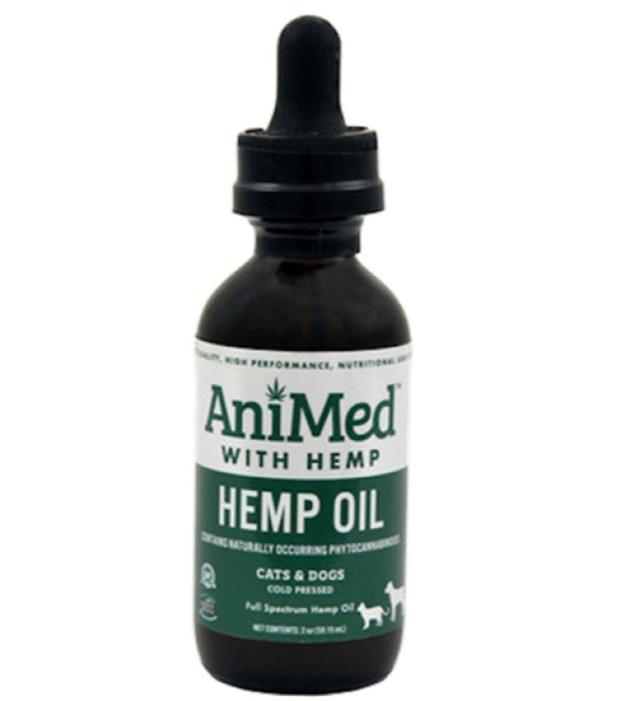 AniMed, Hemp Oil For Dogs & Cats, 7.5 oz
