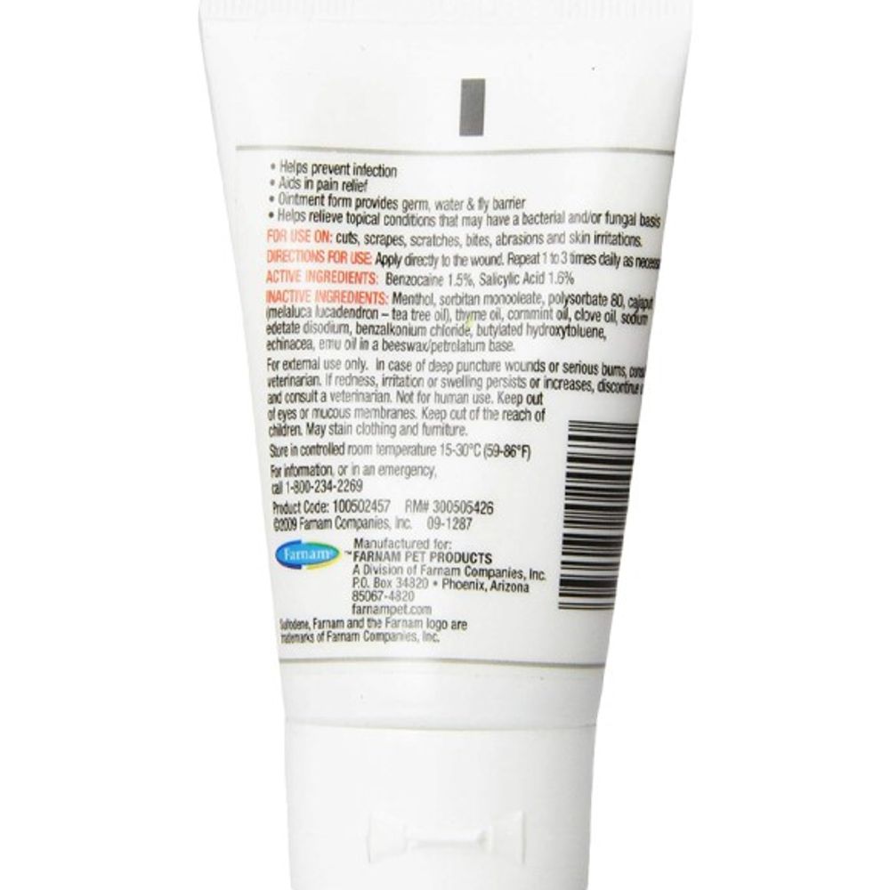 Farnam, Sulfodene 3-Way Ointment for Dogs, 2 oz