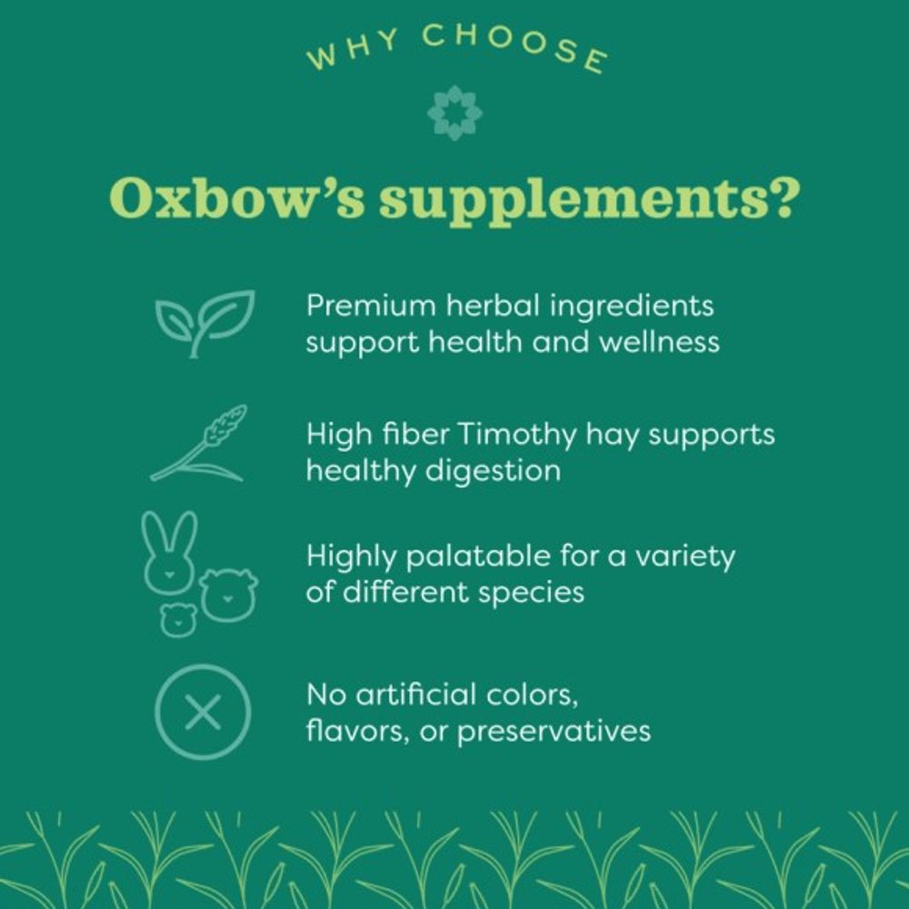 Oxbow, Natural Science Digestive Support, 60 ct