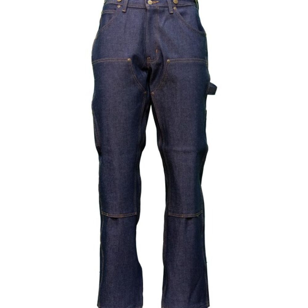 Key, Men's Rigid Double Front Logger Dungaree Jeans, 447.41