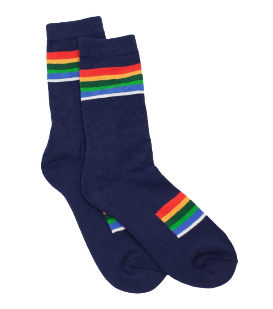 Pendleton, Unisex Navy Crater Lake National Park Stripe Crew Socks