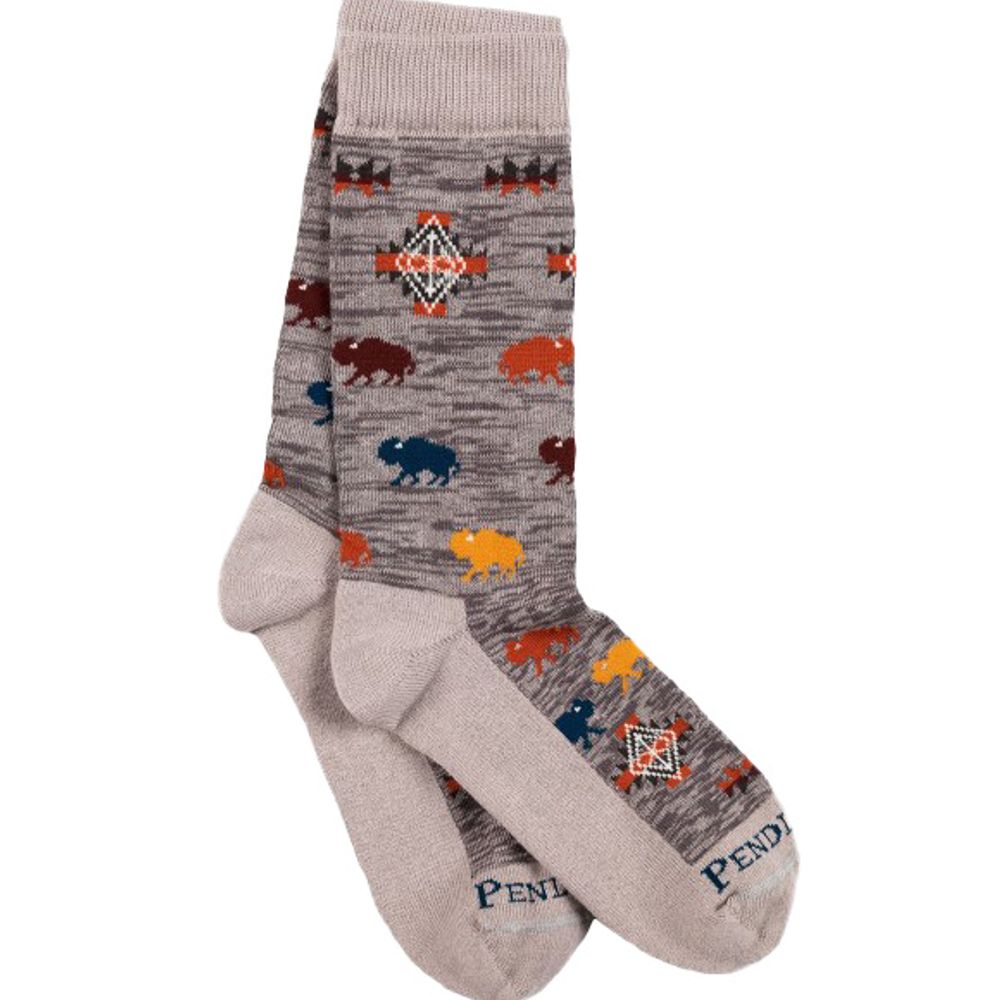 Pendleton, Unisex Prairie Rush Hour Crew Socks 