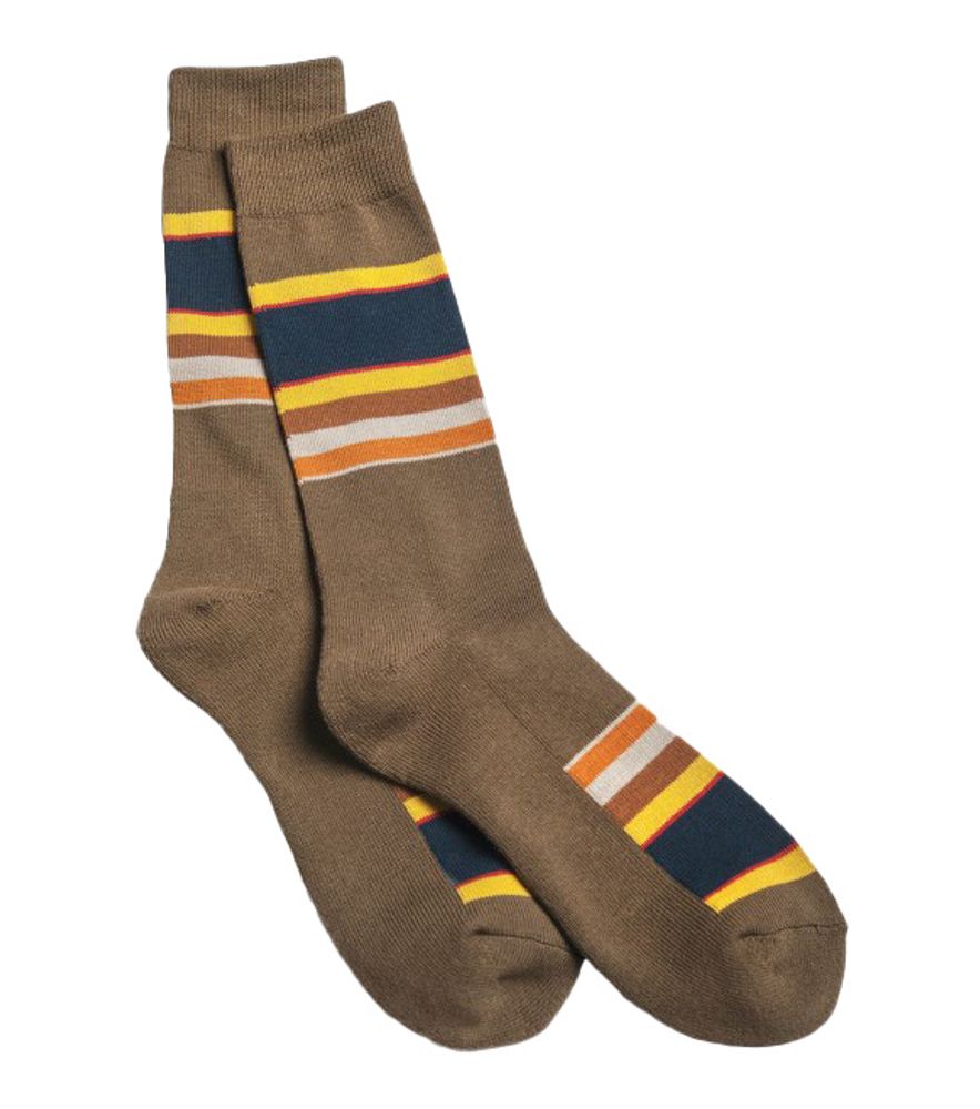 Pendleton, Unisex Badlands National Park Stripe Crew Socks