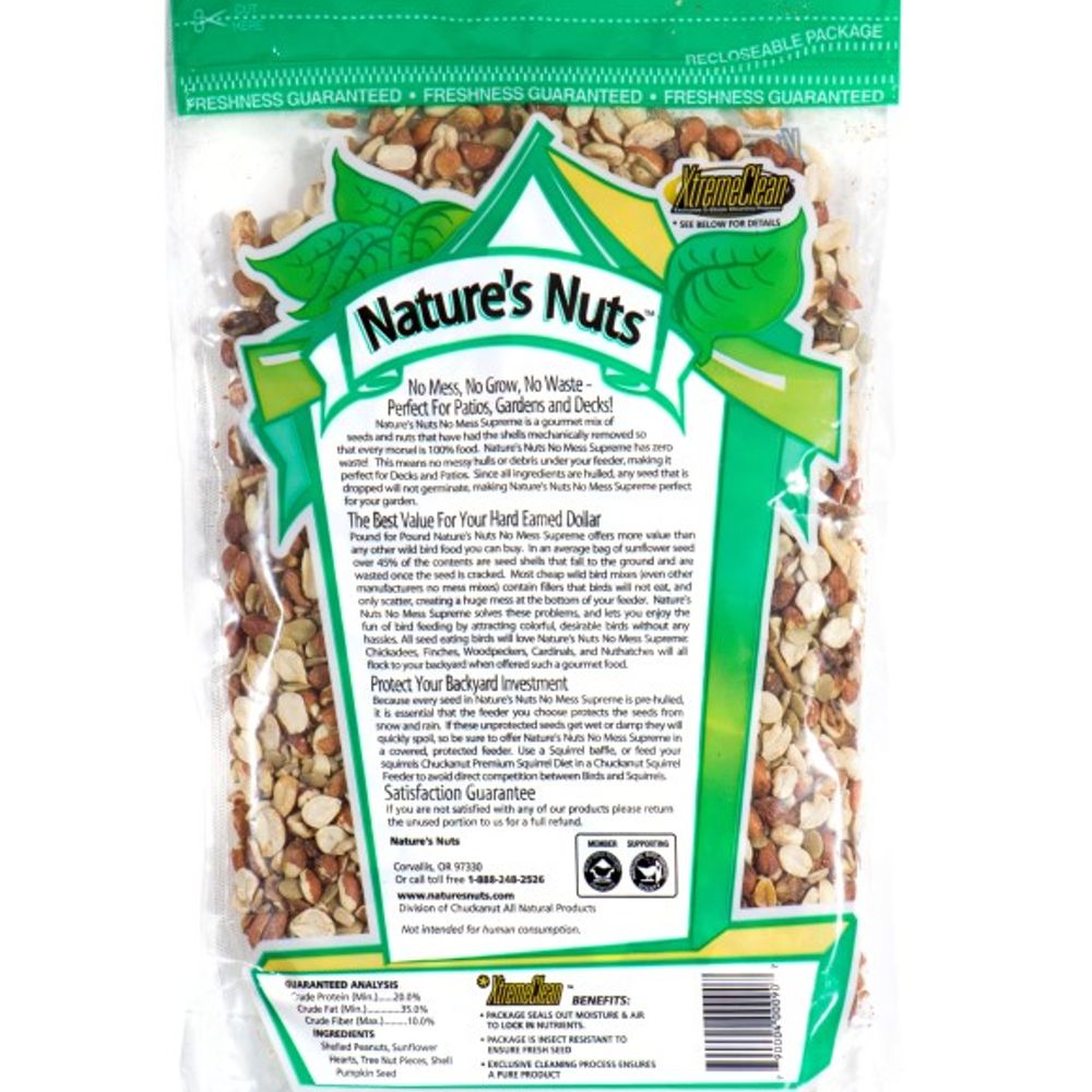 Nature's Nuts, Premium No Mess Supreme 