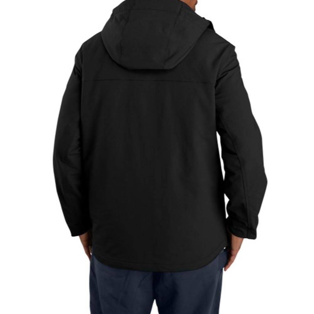 Carhartt, Men's Black Super Dux Relaxed Fit Insulated Traditional Coat