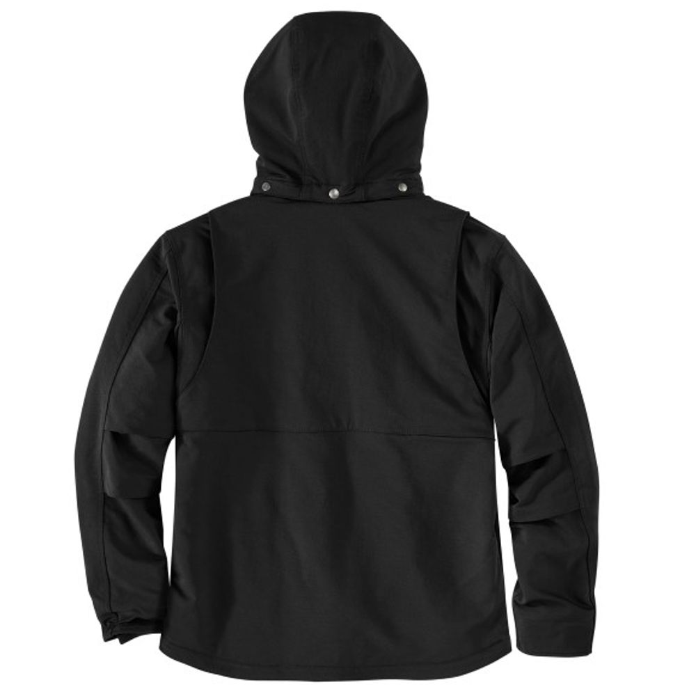 Carhartt, Men's Black Super Dux Full Swing Relaxed Fit Insulated Jacket 