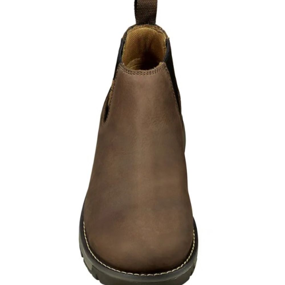 Carhartt, Men's 4" Dark Brown Millbrook Water Resistant Soft Toe Romeo Wedge Boot