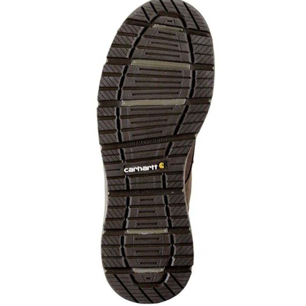 Carhartt, Men's 4" Dark Brown Millbrook Water Resistant Soft Toe Romeo Wedge Boot