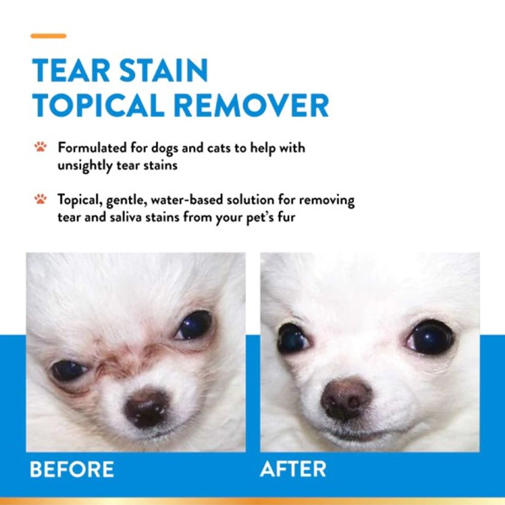 NaturVet, Tear Stain Topical Remover, 4 oz