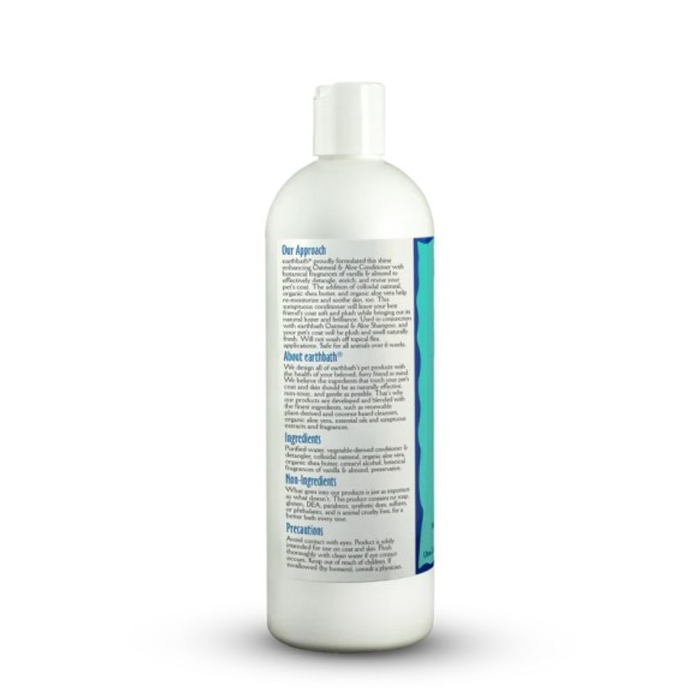 Earthbath, Vanilla & Almond Oatmeal & Aloe Pet Conditioner, 16 oz