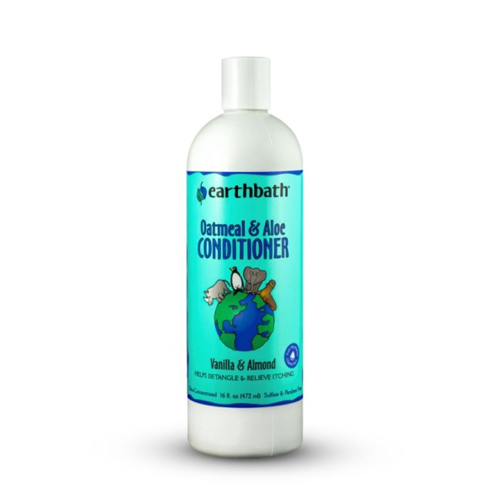 Earthbath, Vanilla & Almond Oatmeal & Aloe Pet Conditioner, 16 oz