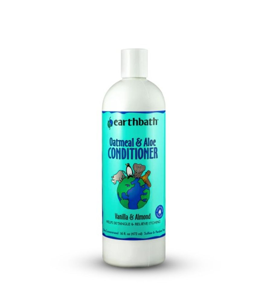 Earthbath, Vanilla & Almond Oatmeal & Aloe Pet Conditioner, 16 oz