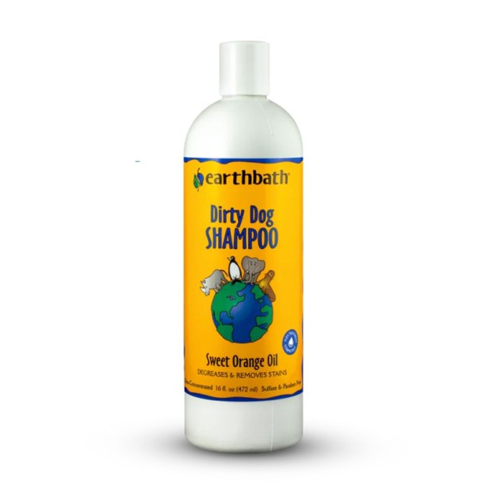 Earthbath, Sweet Orange Oil Dirty Dog Shampoo, 16 oz