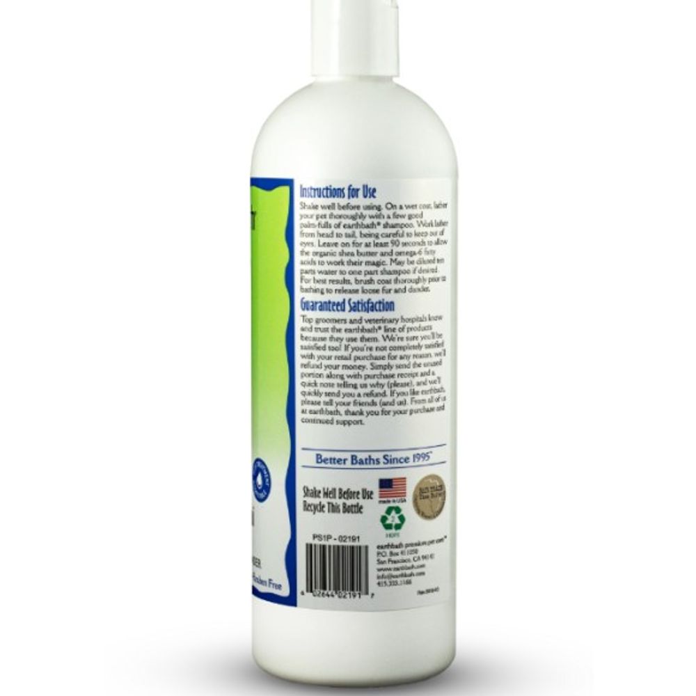 Earthbath, Green Tea & Awapuhi Shed Control Pet Shampoo, 16 oz