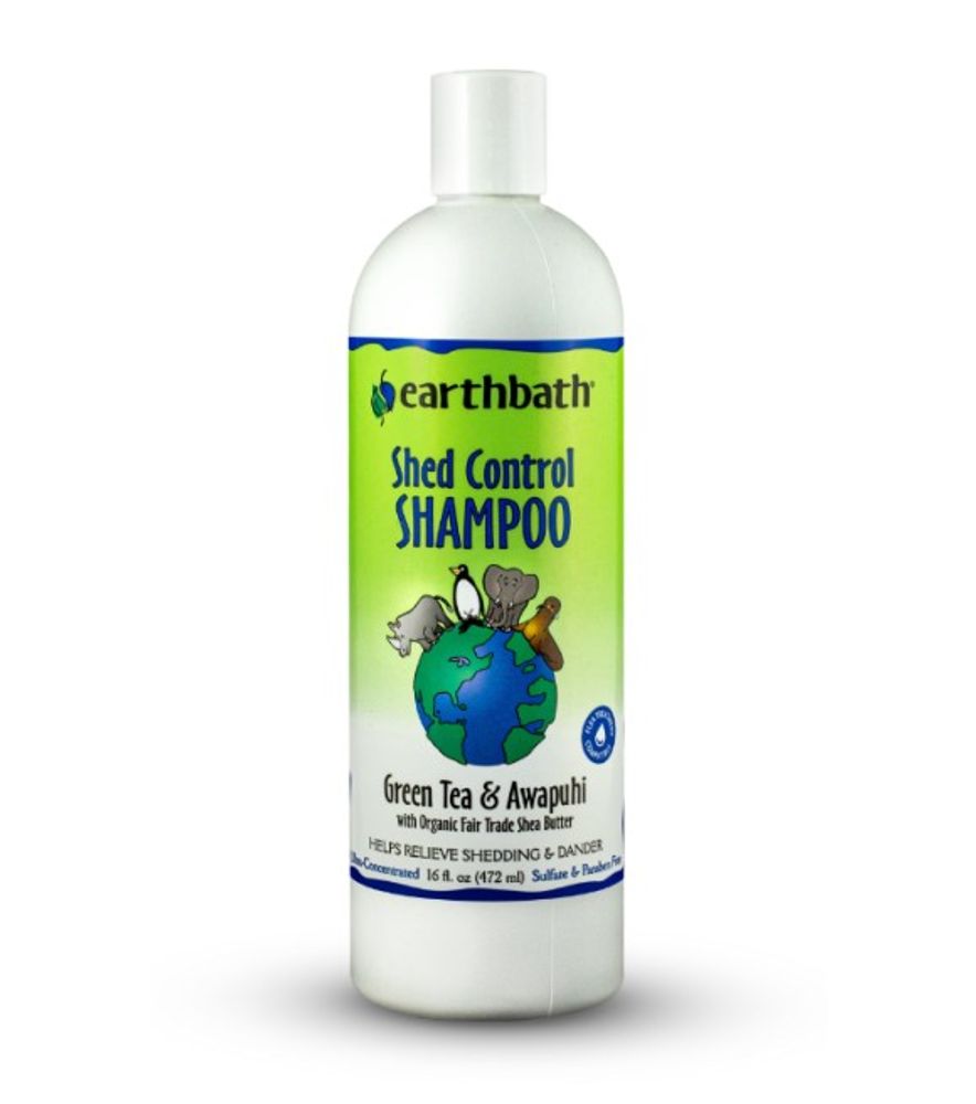 Earthbath, Green Tea & Awapuhi Shed Control Pet Shampoo, 16 oz