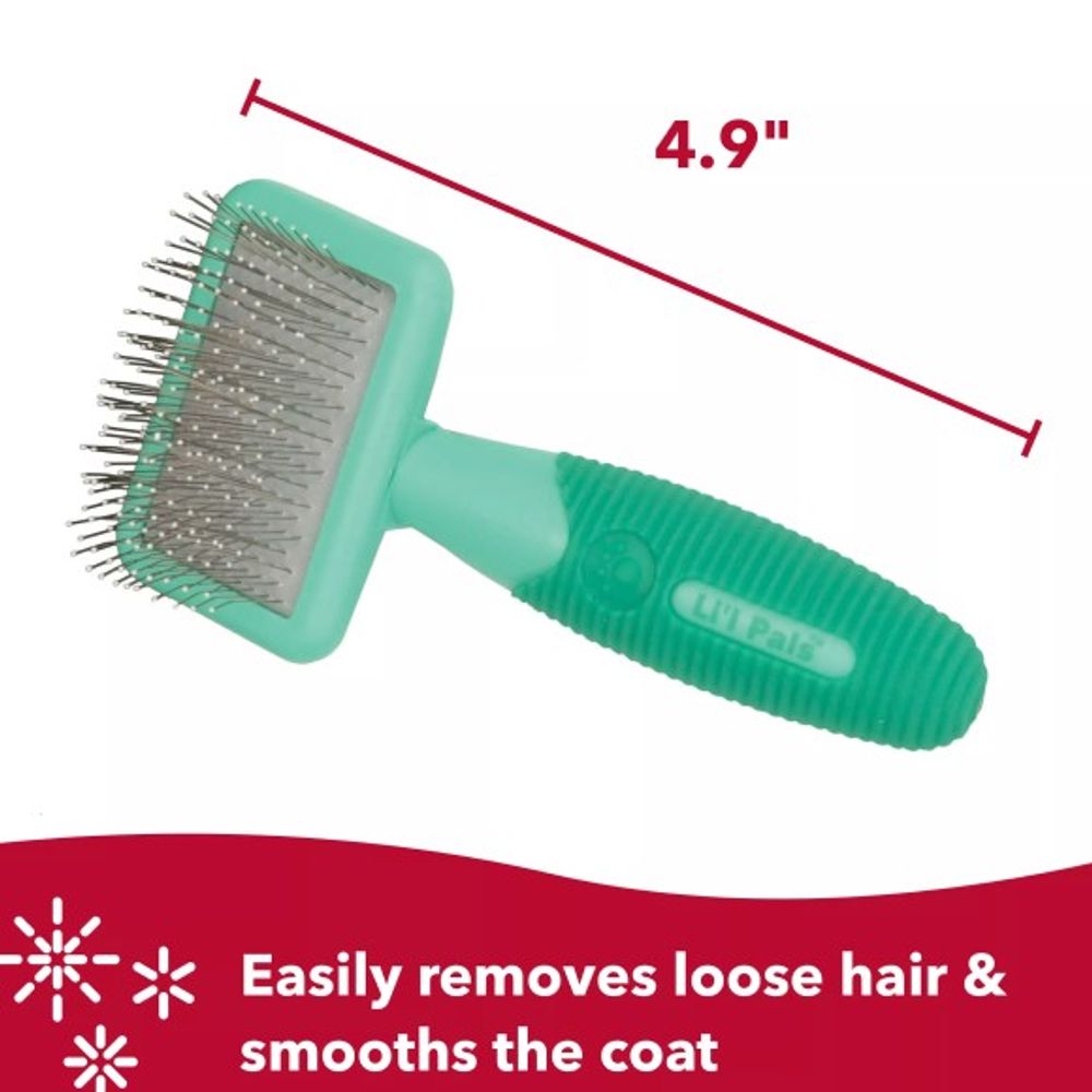 Lil Pals, Dog Slicker Brush with Coated Tips