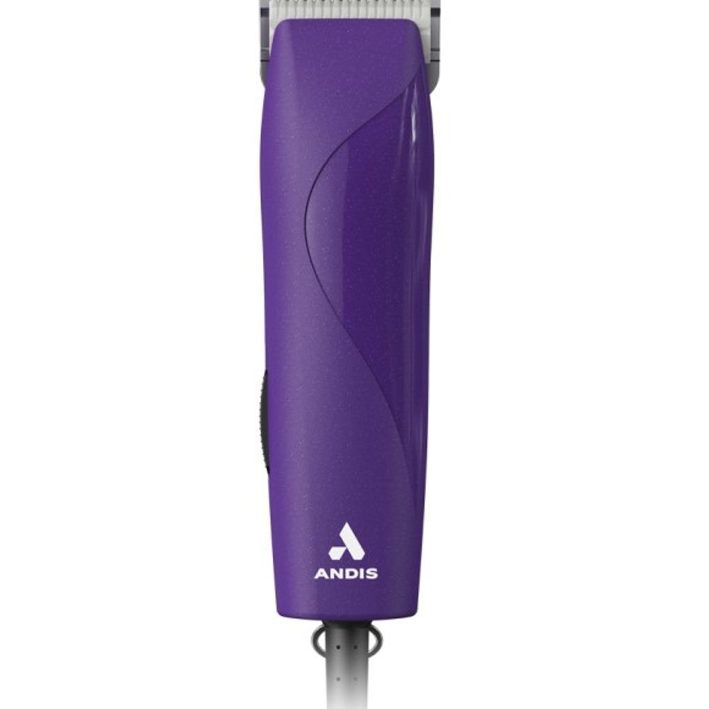 Andis, Purple Pro-Animal Detachable Blade Clipper Kit 