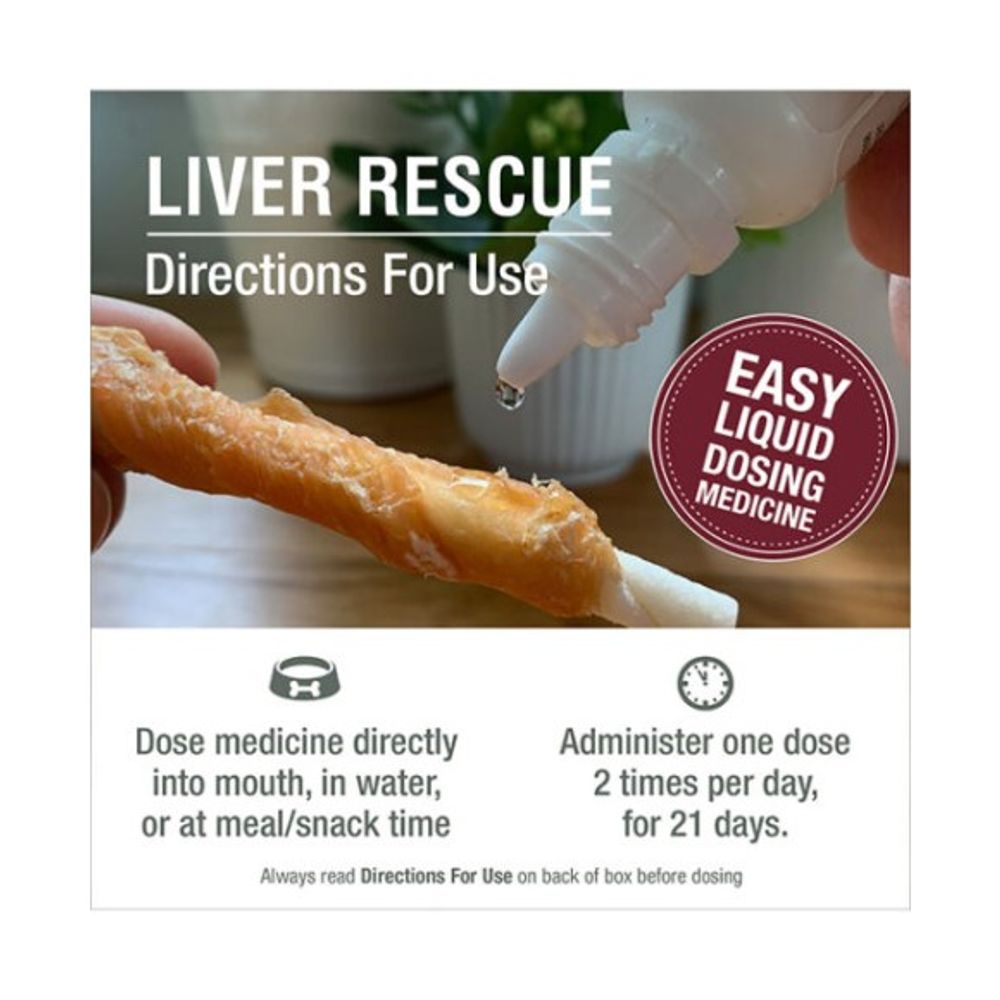 Homeopet, Liver Rescue, 15 ml