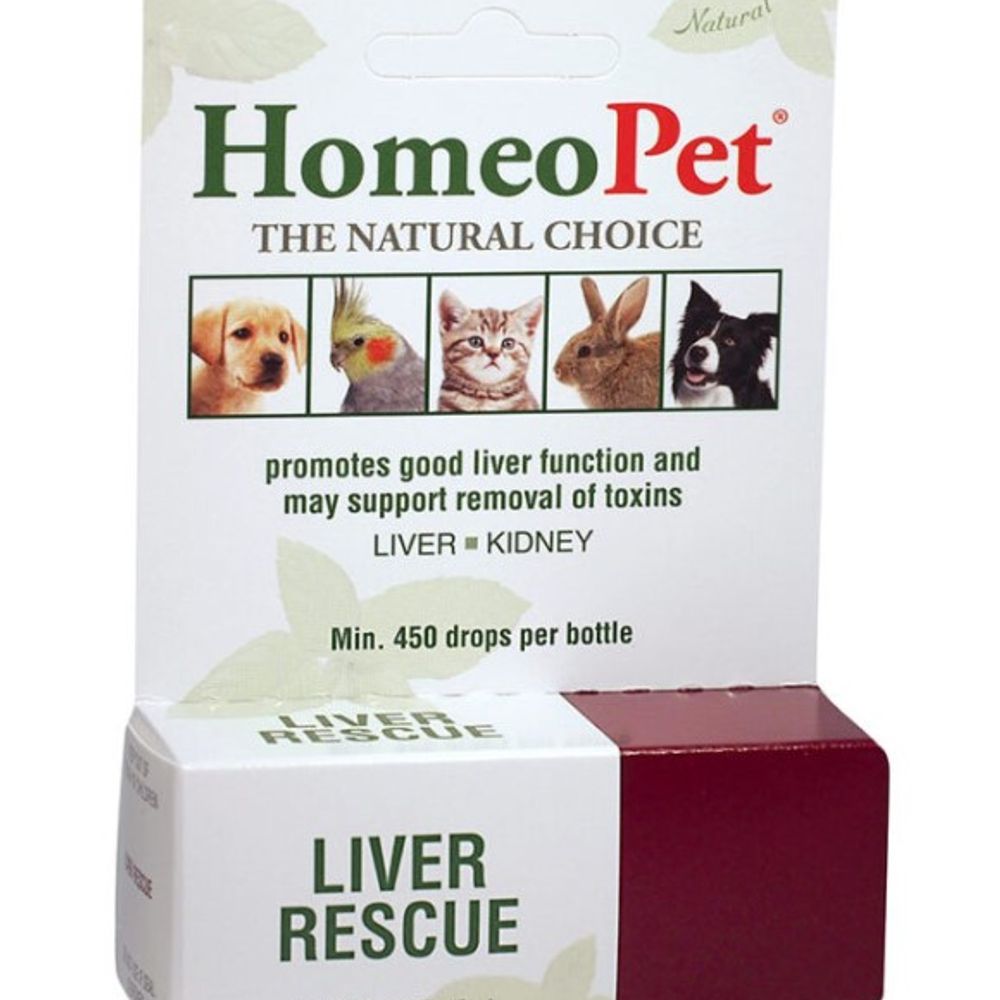 Homeopet, Liver Rescue, 15 ml