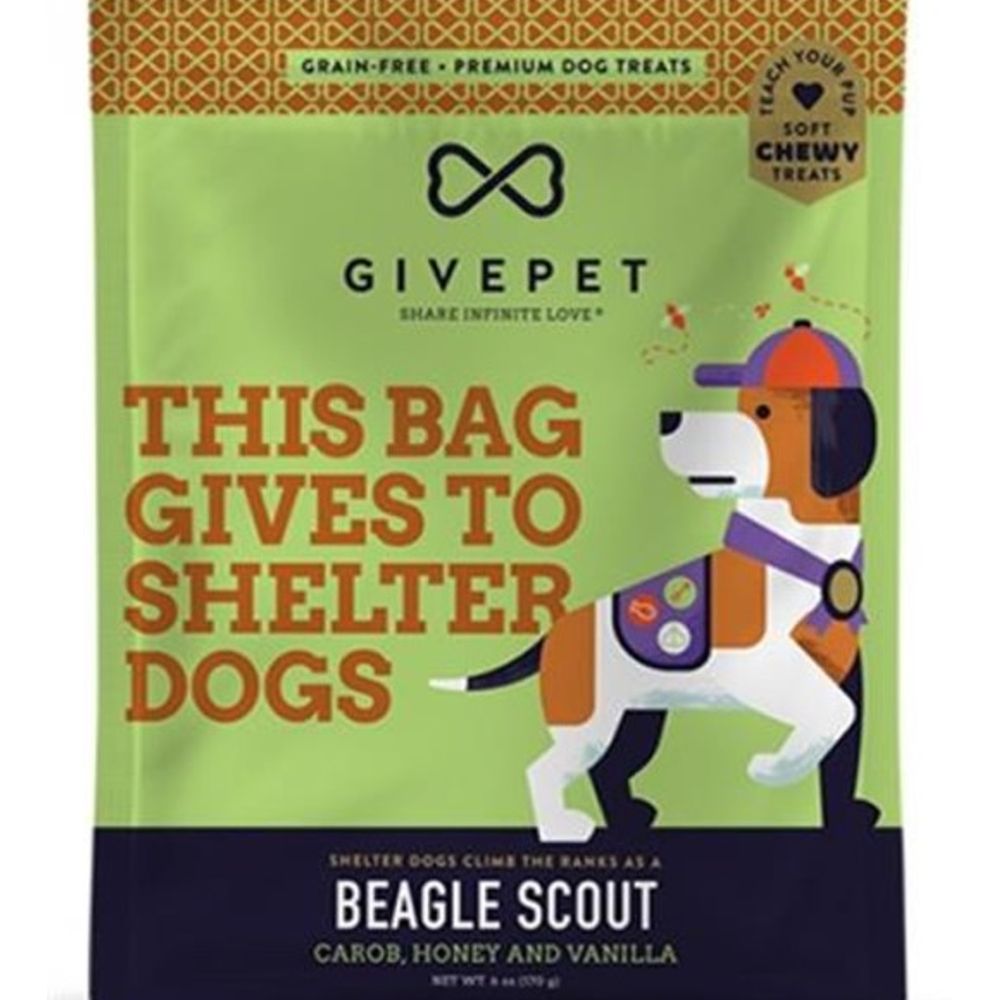 GIVEPET, Beagle Scout Dog Treats, 6 oz