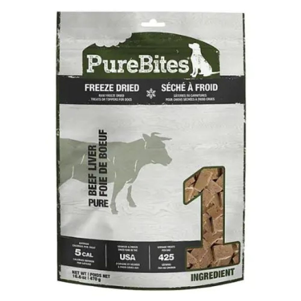 PureBites, Beef Liver Freeze Dried Dog Treats