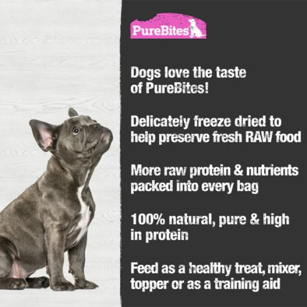 PureBites, Salmon Freeze Dried Dog Treats, 9.5 oz