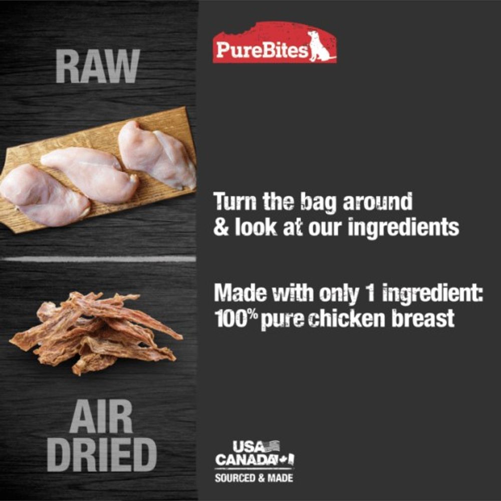 PureBites, Chicken Air Dried Dog Treats, 5.5 oz