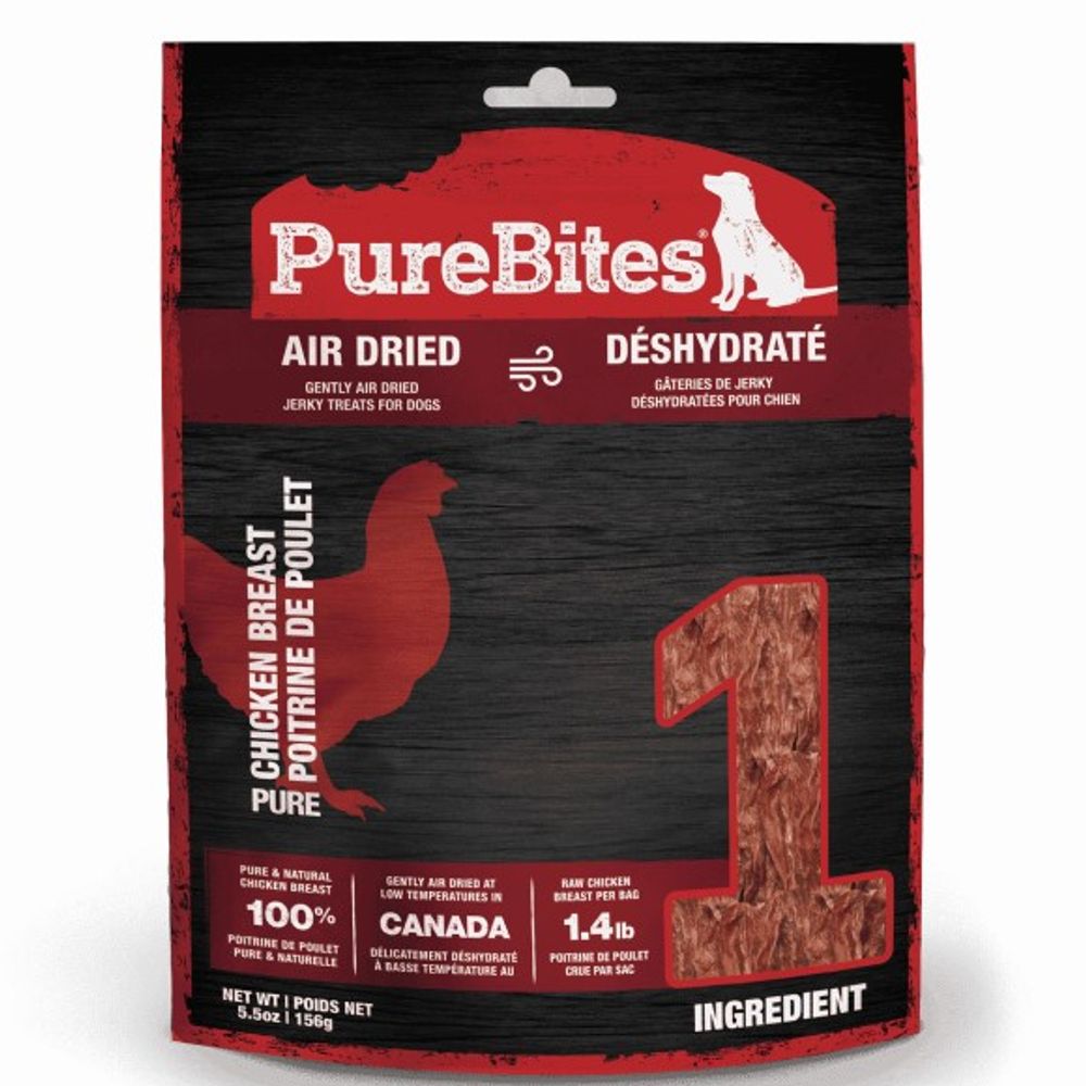 PureBites, Chicken Air Dried Dog Treats, 5.5 oz