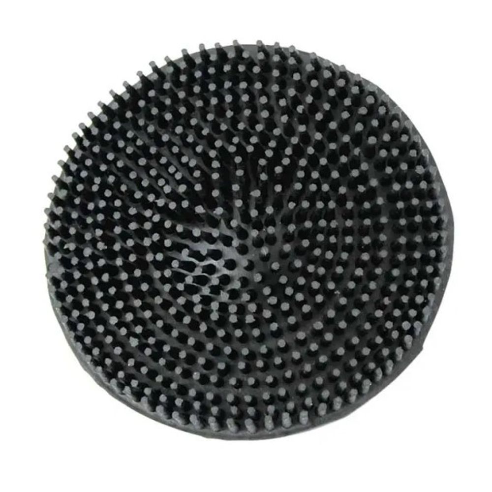 Partrade, Small Round Soft Rubber Facial Curry Comb