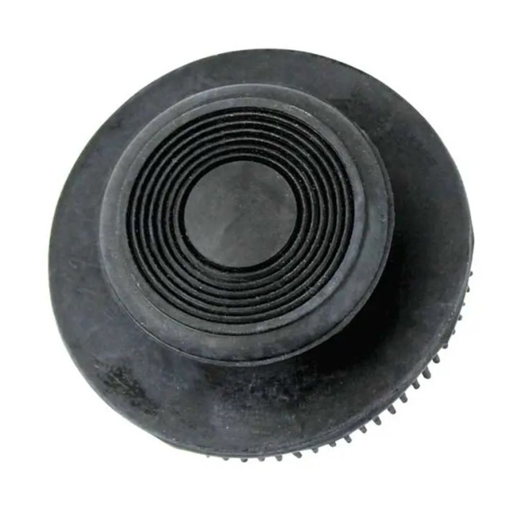 Partrade, Small Round Soft Rubber Facial Curry Comb