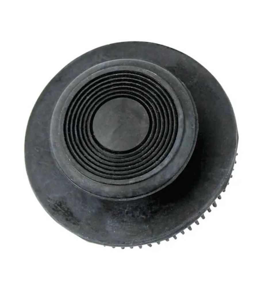 Partrade, Small Round Soft Rubber Facial Curry Comb