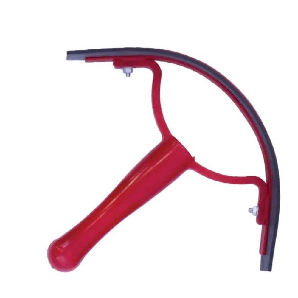Partrade, Plastic Half Moon Sweat Scrapper with Rubber Blade