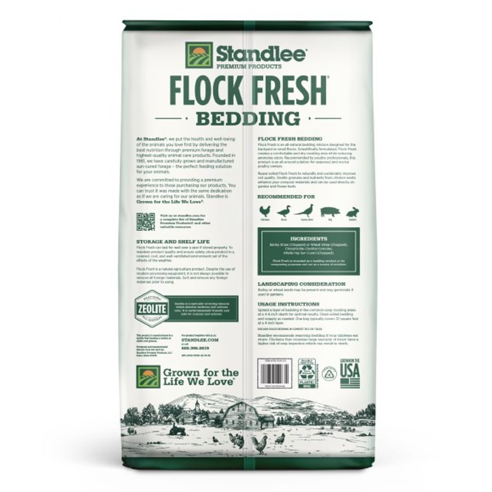 Standlee, Flock Fresh Bedding, 2 cu. ft.