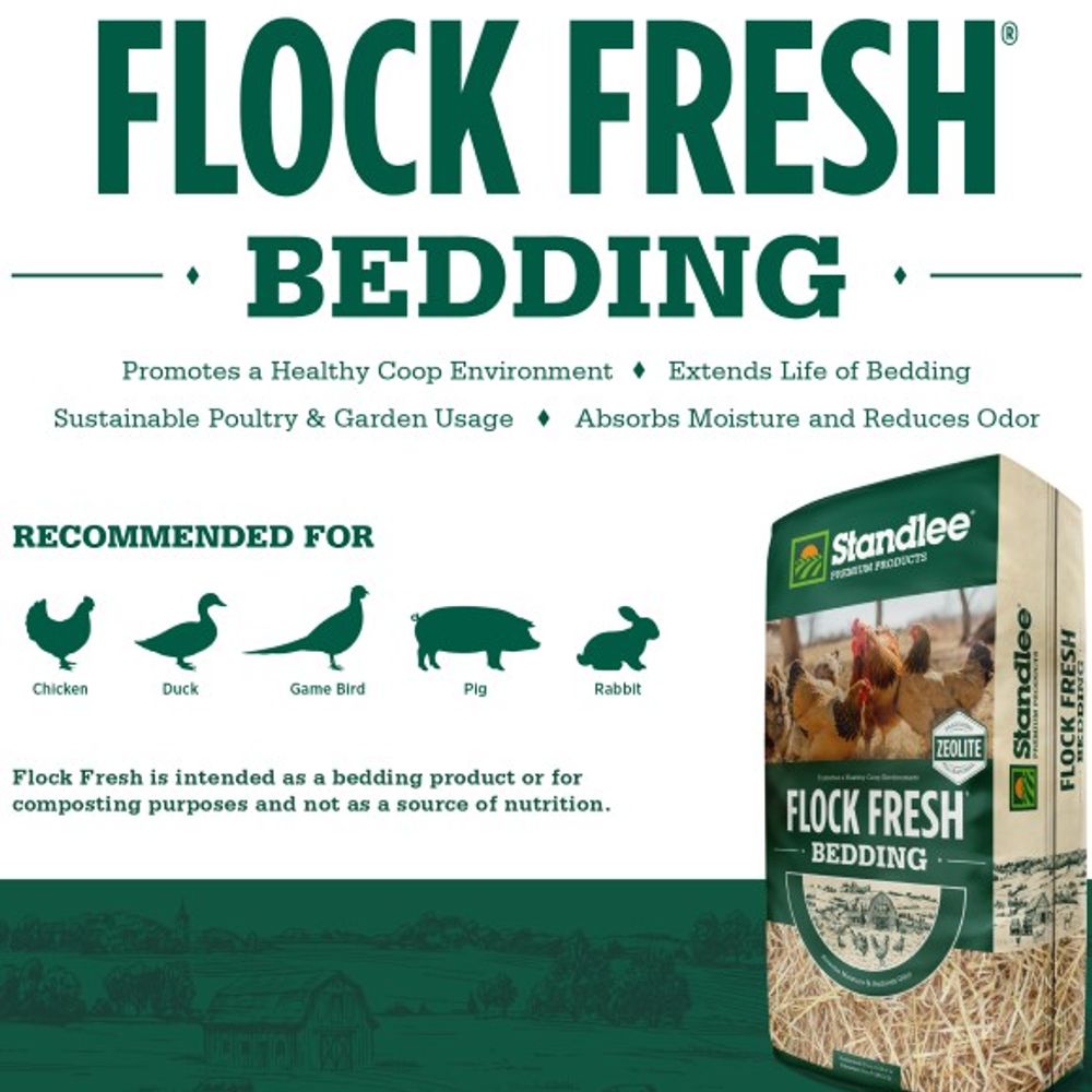 Standlee, Flock Fresh Bedding, 2 cu. ft.