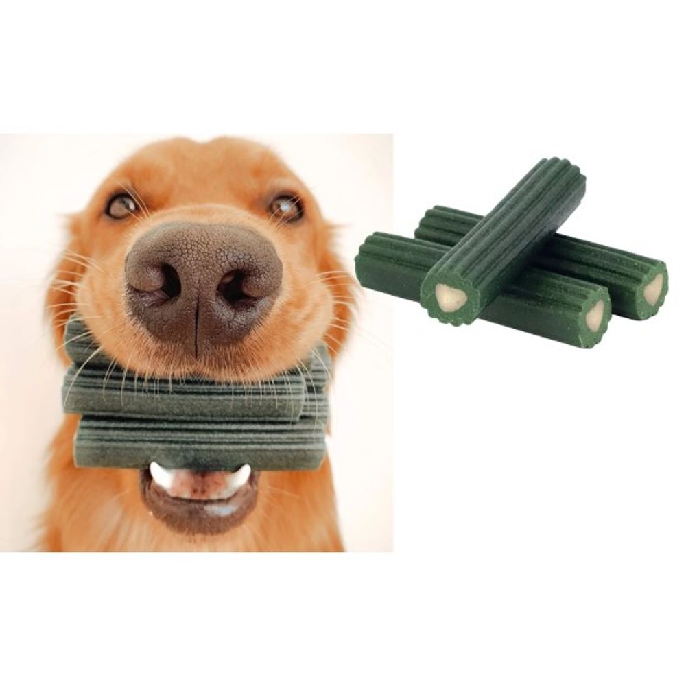 Ark Naturals, Large Brushless Toothpaste Dog Dental Chews, 18 oz